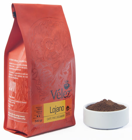 Vélez Café Lojano - Molido|Ground Coffee - Loja|340 gr