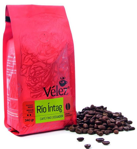 Vélez Café Río Intag - Grano|Whole Bean Coffee - Río Intag|340 gr