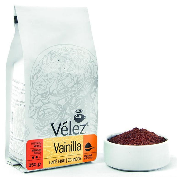 Vélez Café Vainilla  - Molido|Ground Coffee - Vanilla|250 gr